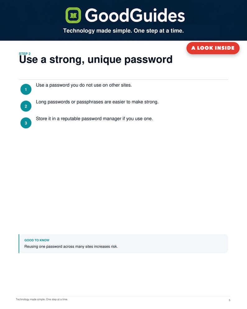 Guide de sécurité du compte Google + Checklist en 2 étapes | Kit numérique de sécurité en ligne image 2