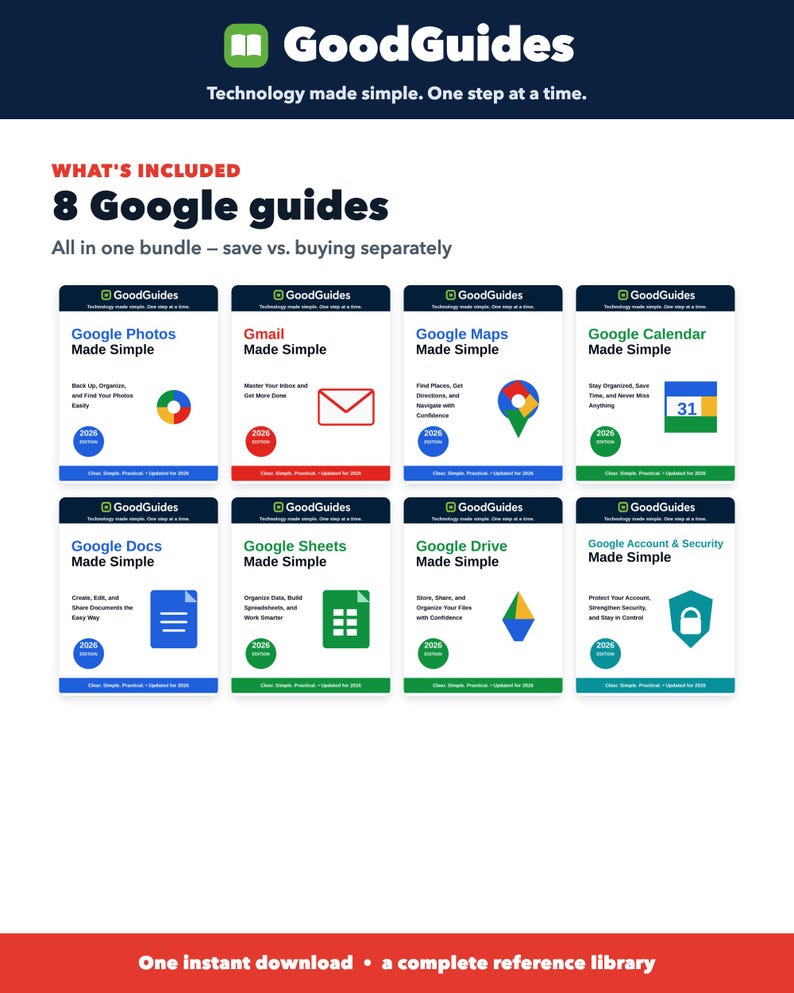 Google Beginner Guide Bundle | 8 Google Guides + Bonus Toolkit image 2