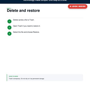 Google Drive Beginner Guide + Folder Planner | File Organization Digital Kit image 3