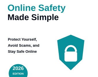 Guía básica de seguridad en línea + Lista de verificación de estafas / Kit de inicio de seguridad digital