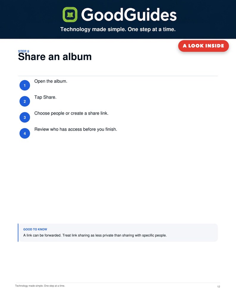 Google Photos Beginner Guide + Backup Checklist | Digital Photo Organizer Kit image 4