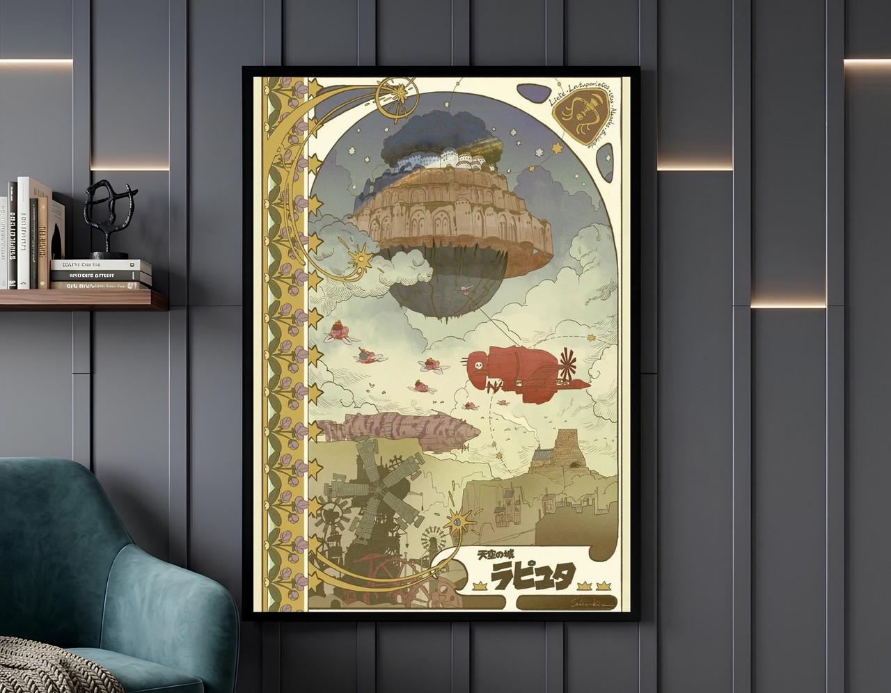 Laputa Print - Etsy