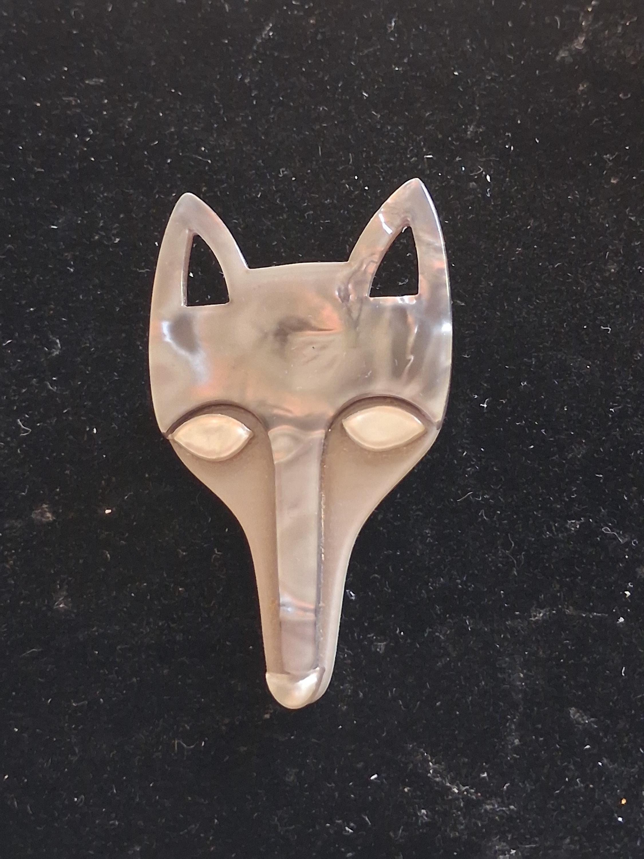 リアスタン LEA STEIN ブローチ キツネ fox ヴィンテージ Lea Stein Fox - Etsy