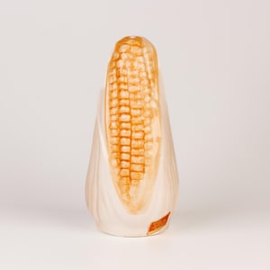 Vintage Our Own Import Corn Cob Shaker Ceramic Japan Mid Century Kitchen