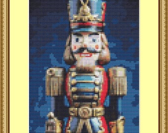 Nutcracker Cross Stitch Pattern
