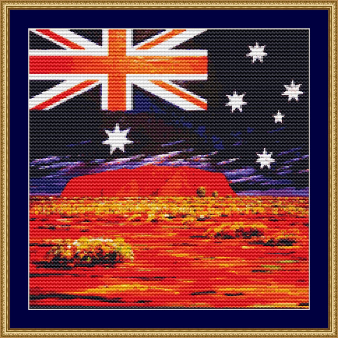 Australia Cross Stitch Pattern Etsy