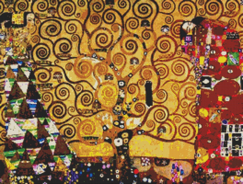 The Tree Of Life Cross Stitch Pattern | Etsy