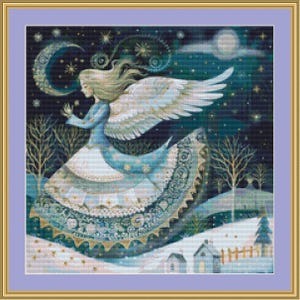 Angel 4 Cross Stitch Pattern