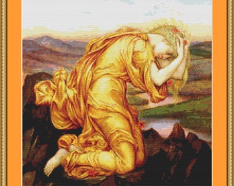 Demeter Mourning For Persephone Cross Stitch Pattern