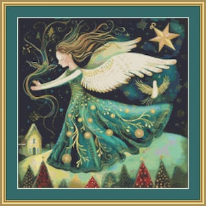 Angel 1 Cross Stitch Pattern