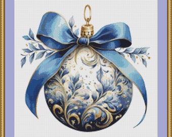 Christmas Bauble Cross Stitch Pattern