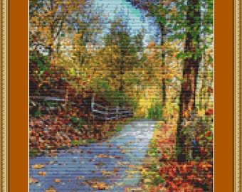 Nature Trail Cross Stitch Pattern