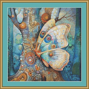 Stunning Butterfly Cross Stitch Pattern