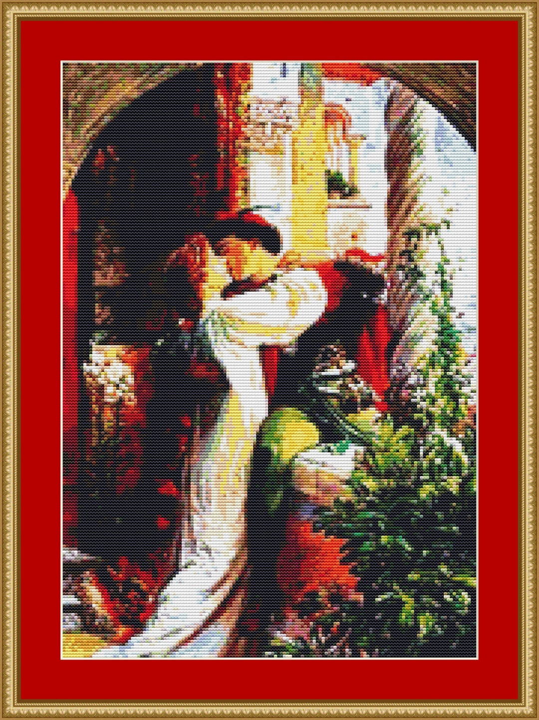 Romeo and Juliette Cross Stitch Pattern Etsy