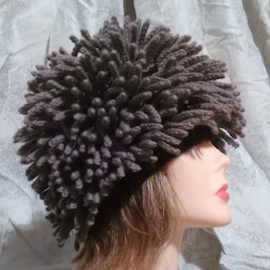 Inspired by Billy Gibbons hat ZZ Top Beanie Bamileke Nudu Hat Handmade crochet image 2