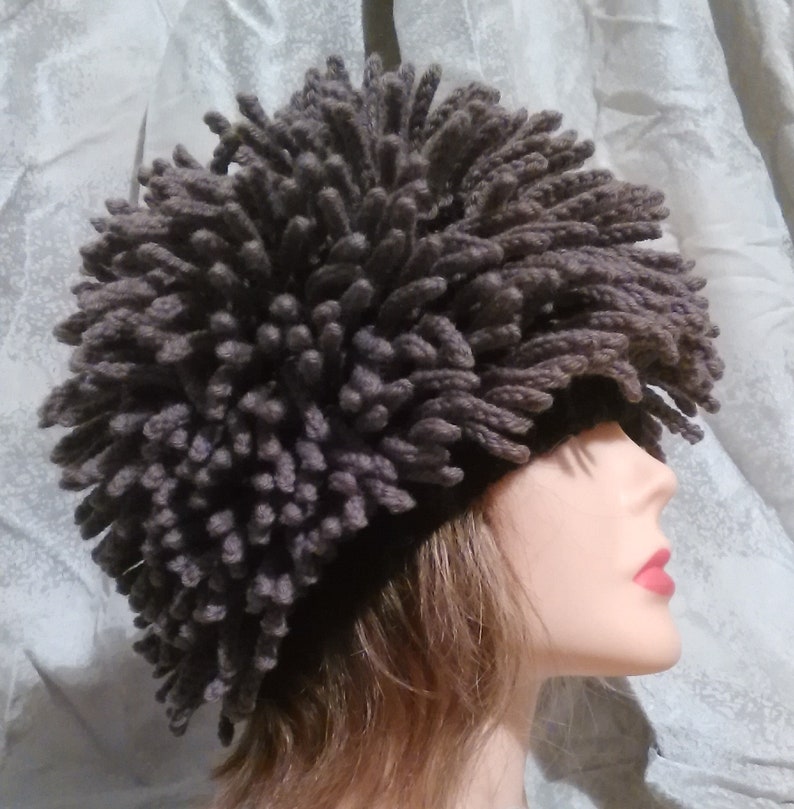 Inspired by Billy Gibbons hat ZZ Top Beanie Bamileke Nudu Hat Handmade crochet image 2