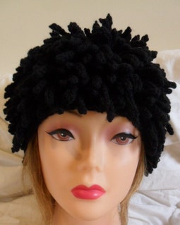 Inspired by Billy Gibbons Hat - ZZ Top Beanie - Bamileke Nudu Hat
