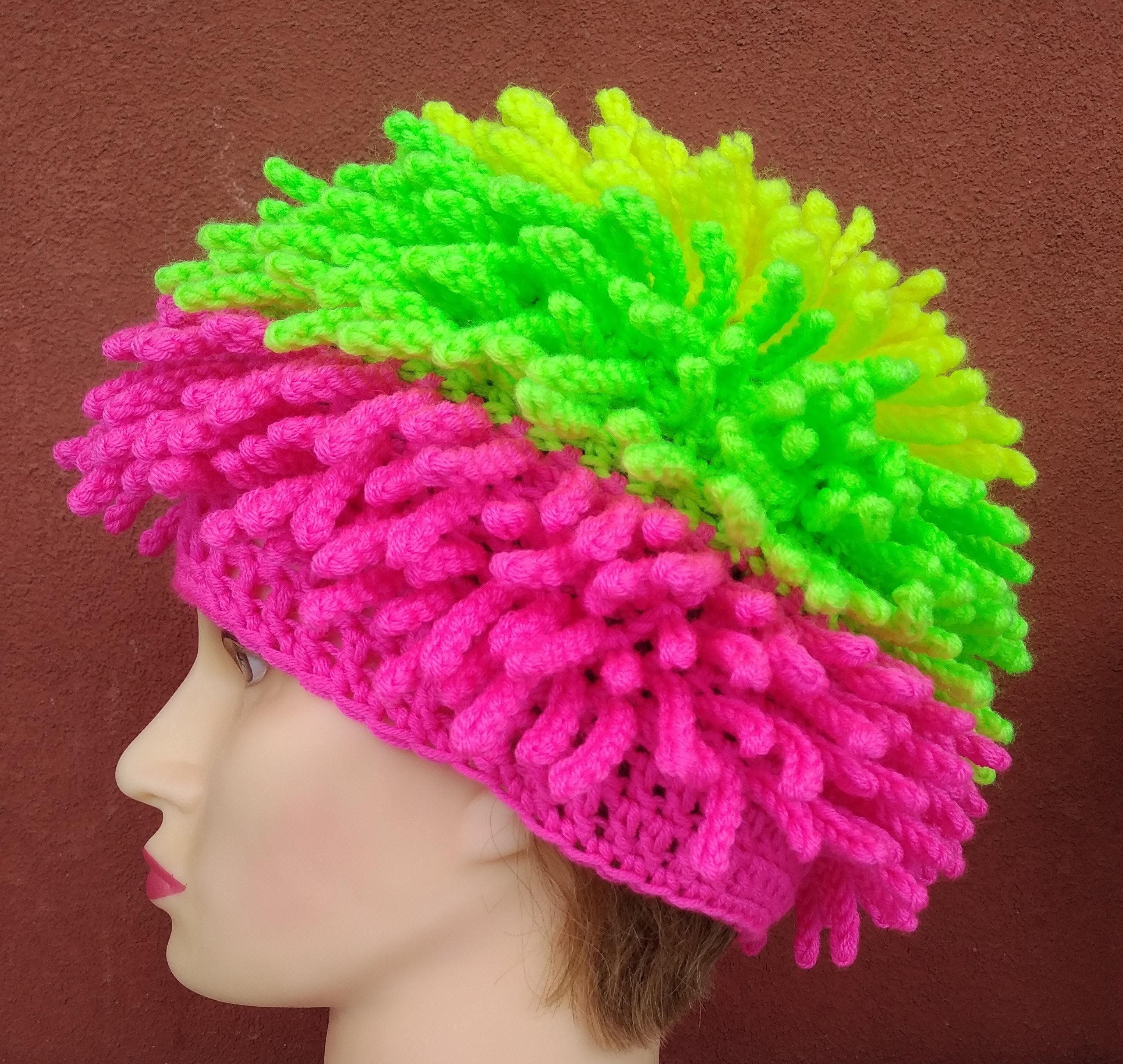 Video Tutorial PDF Crochet Pattern for My Hat, Inspired Nudu Hat