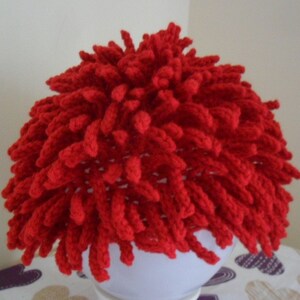 Inspired by Billy Gibbons hat ZZ Top Beanie Bamileke Nudu Hat Handmade crochet image 6