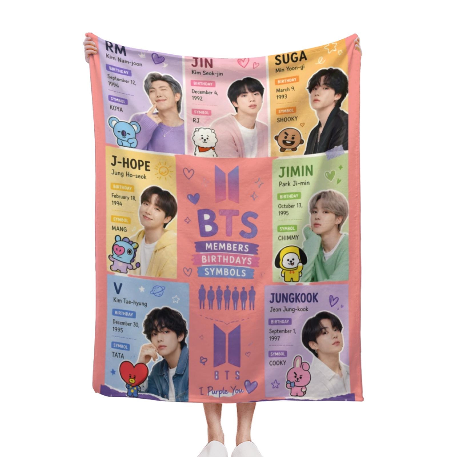 Bts blanket - Etsy 日本
