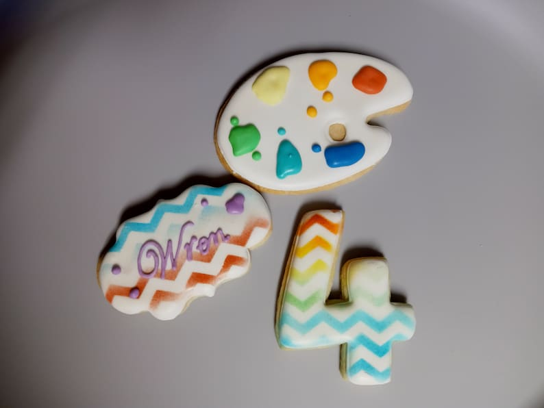 Paint Palette Cookie Cutter Etsy