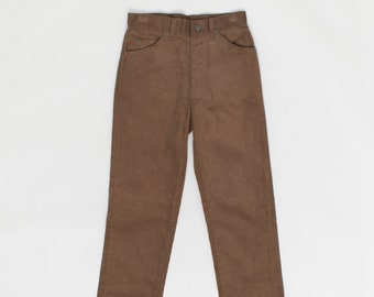Vintage 70s Lee brown corduroy jeans 27 x 34, deadstock