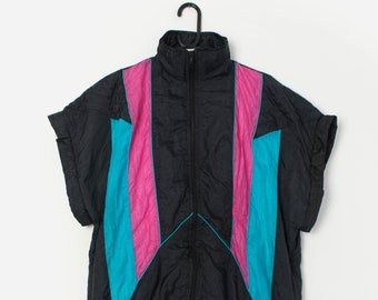 Vintage 1980s ravers shell jacket - XL