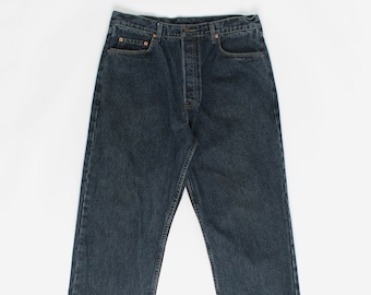 Vintage 90s blue Levis 618 jeans 32 X 31, orange tab - W32 X L31