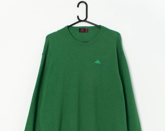 Vintage Kappa sweater in green - XL