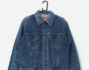 Vintage Levis 70505 spijkerjasje, gemaakt in de VS - Medium