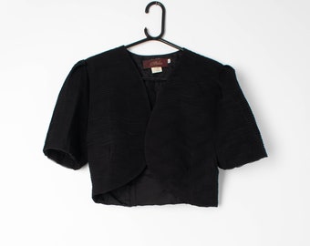 cropped evening jacket