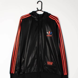 Adidas Chile Track Jacket With Patent Wet Look Finish and Etsy
