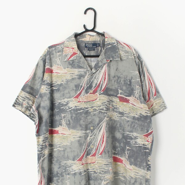 Ralph Lauren Sailboat Shirt Etsy