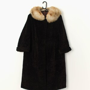 Faux astrakhan coat uk hot sale