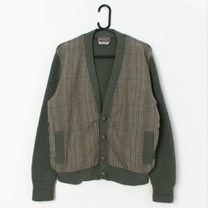 Vintage Wool Cardigan by Glenhusky of Scotland Large - Etsy