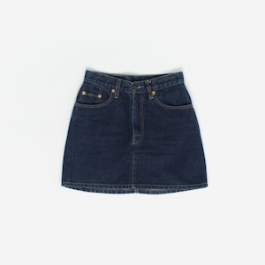Xs Denim Skirt Etsy Ireland