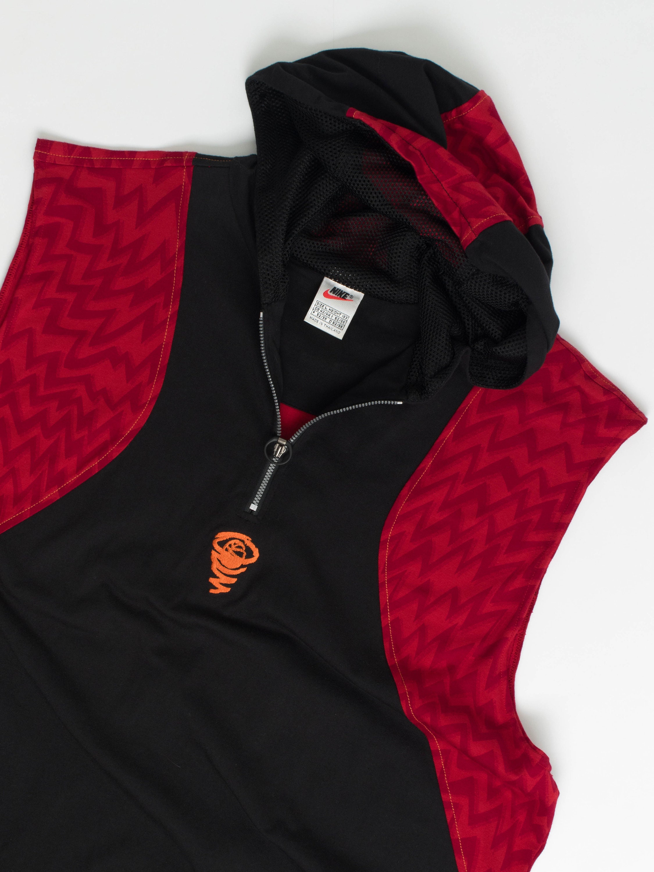 90s Vintage Nike Basketball Vest / Sleeveless Hoodie Black 90s Vintage Nike Basketball Vest / Sleeveless Hoodie Black
