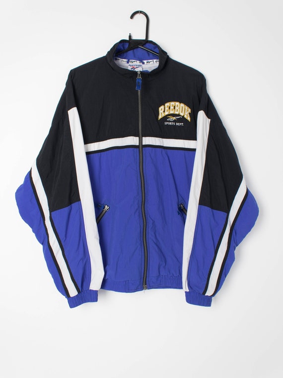 purple reebok windbreaker