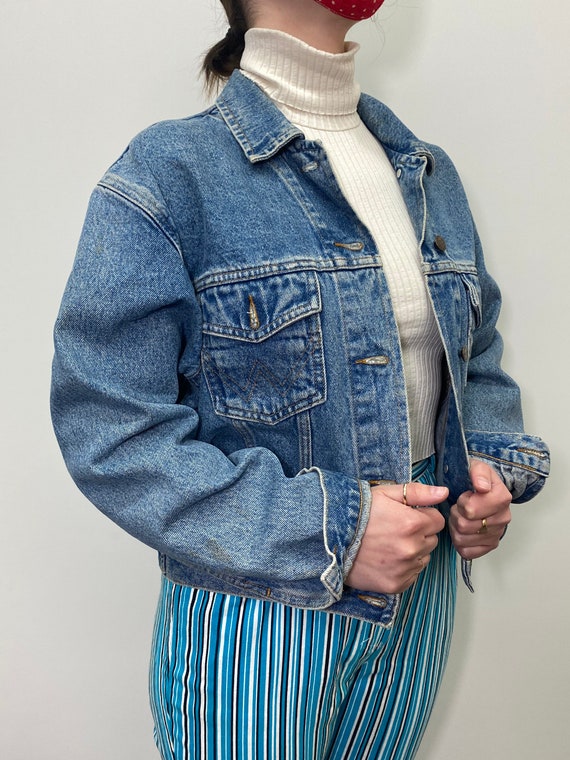 Blue Wrangler Vintage Denim Jacket 