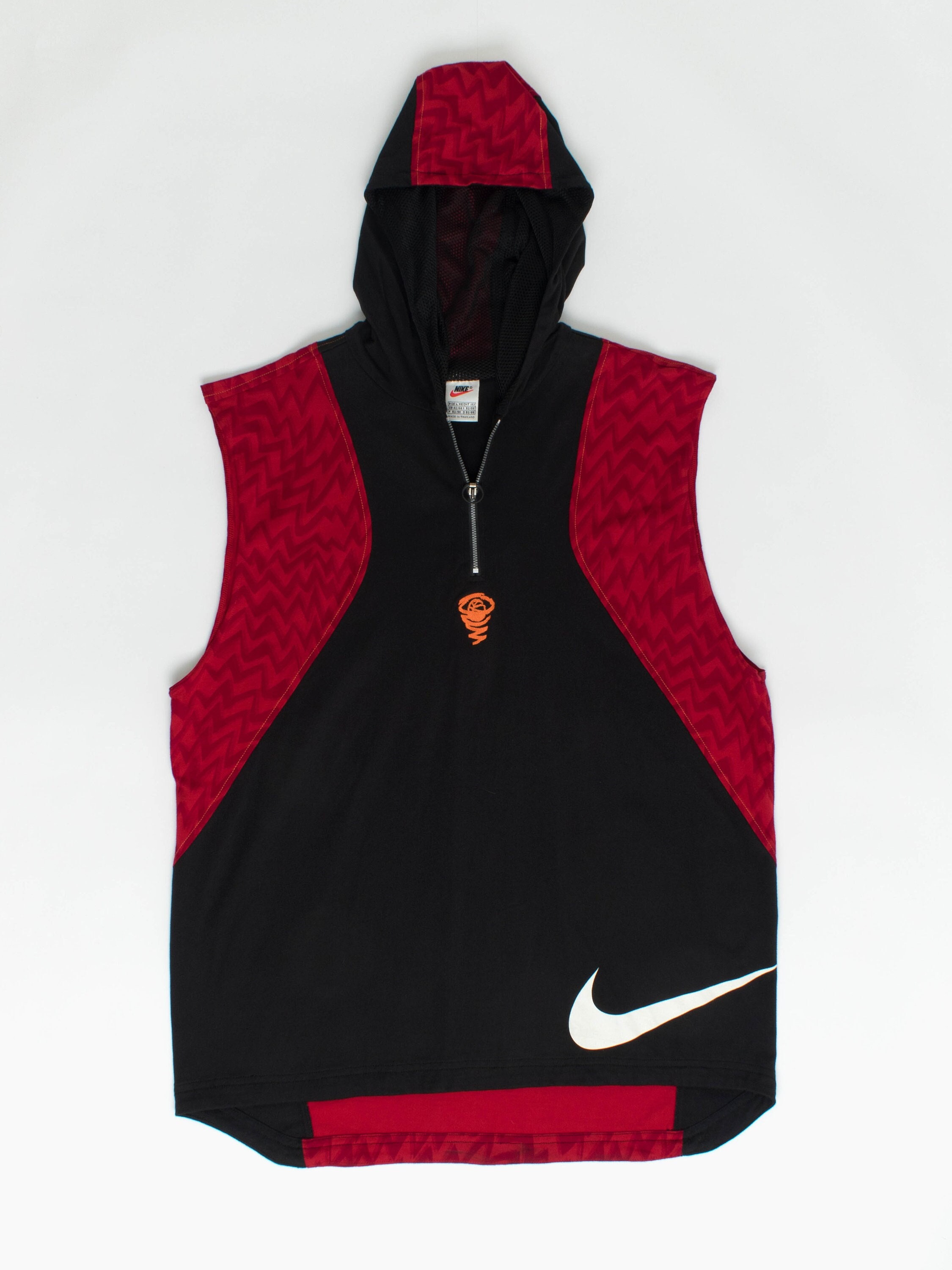 90s Vintage Nike Basketball Vest / Sleeveless Hoodie Black 90s Vintage Nike Basketball Vest / Sleeveless Hoodie Black