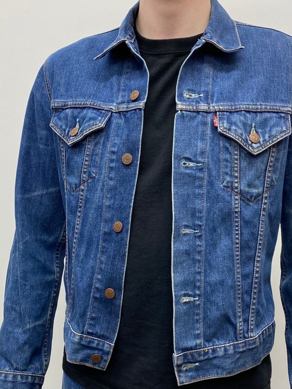 Womens Levis Denim Trucker Jacket Mid 