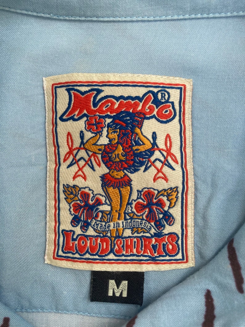 Vintage 90s Mambo Loud shirt The Lost Weekend Reg Mombassa Sydney Surf shirt Medium / Large image 8