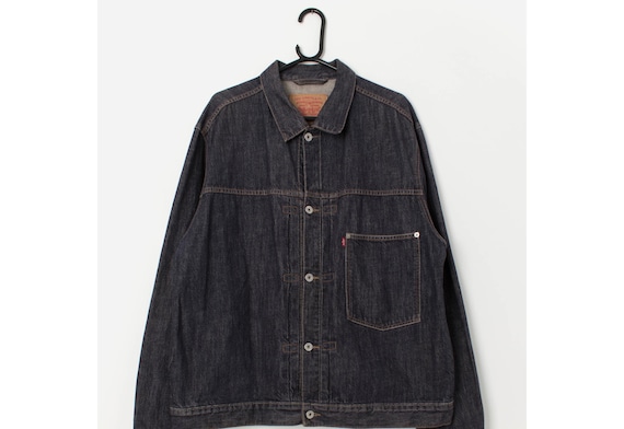 Buy Vintage Levis Type 1 Pleated Chore Jacket 70501 04 in Dark  