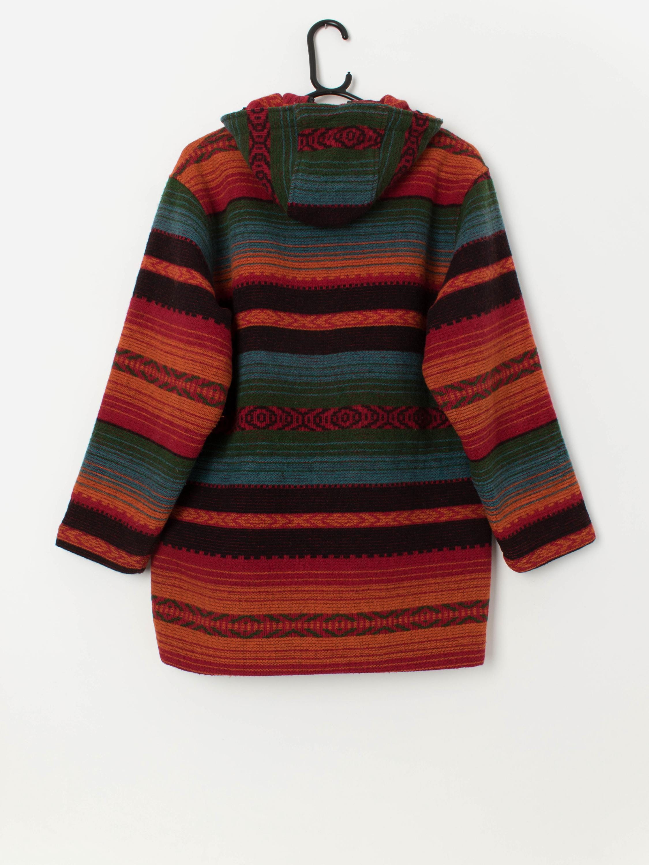 USA製 70's Vintage Woolrich Blanket JKT Vintage 1970's//woolrich Women's Hooded Winter Blanket Coat