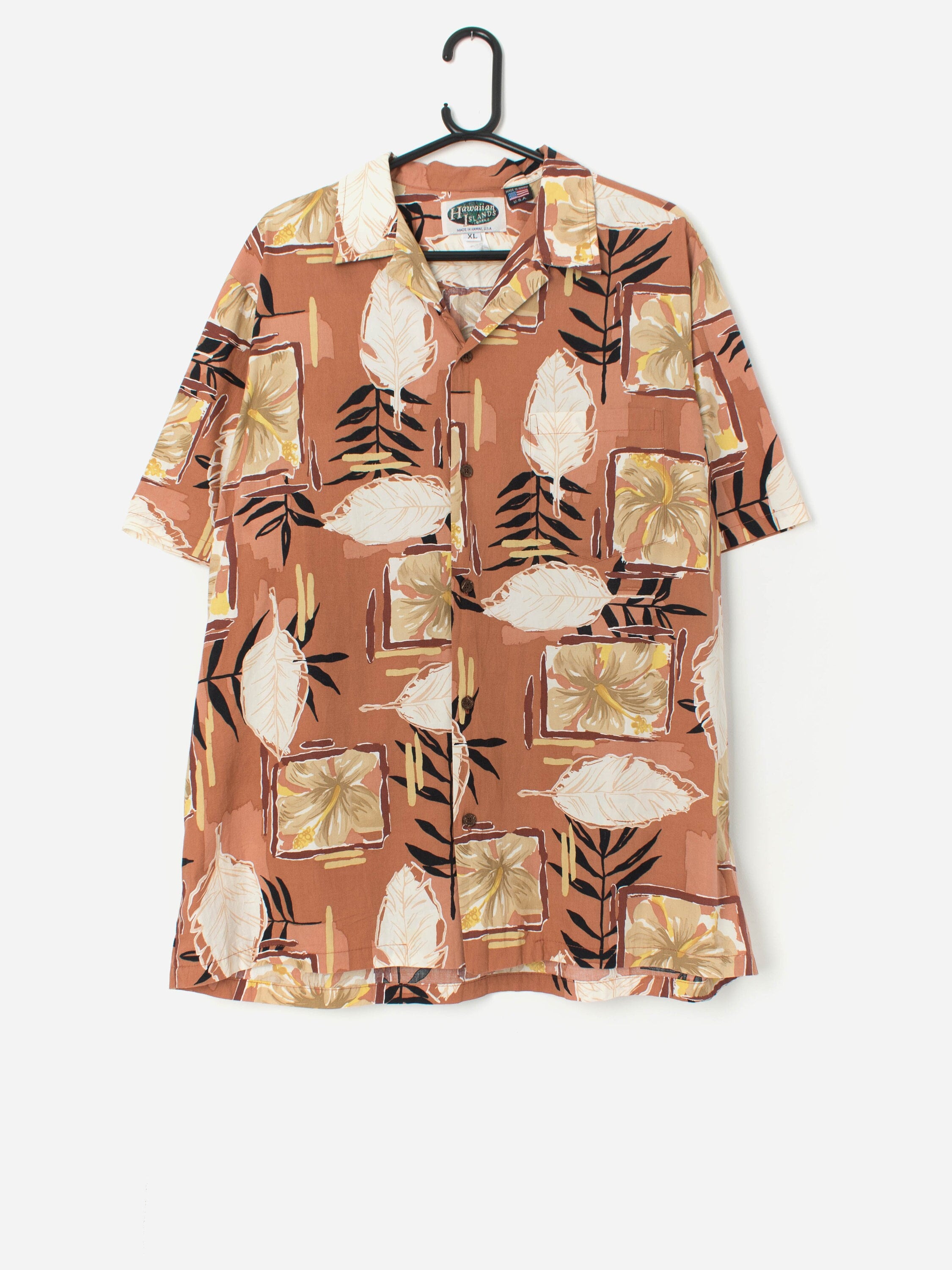 LERROS Hawaii Overhemd Korte Mouw - Crispy Blue / Blauw | - Cotton Blues