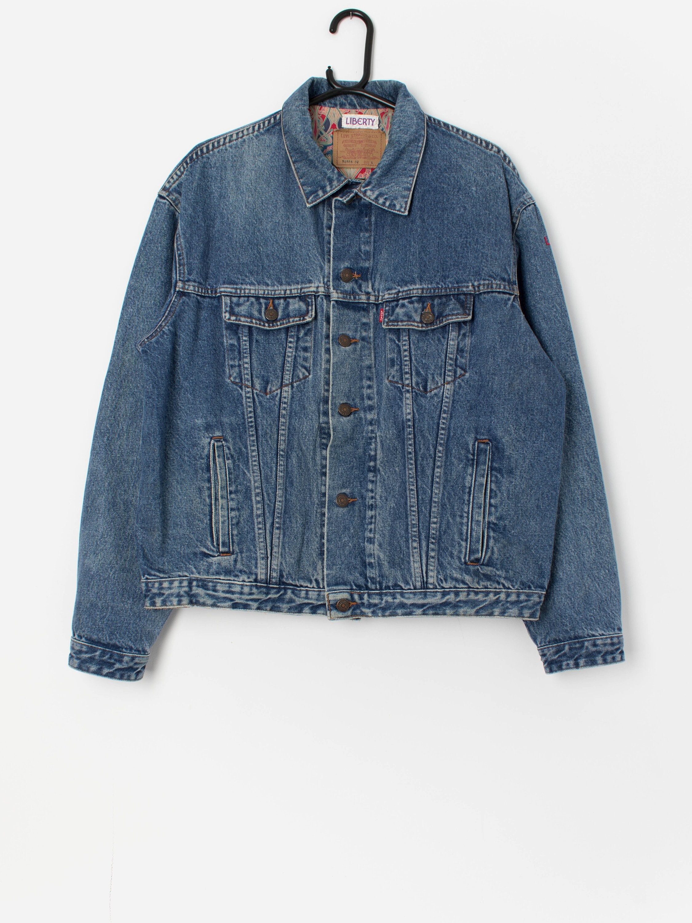 Denim Jacket Men Liberty Blues By KingSize Men's Big Tall