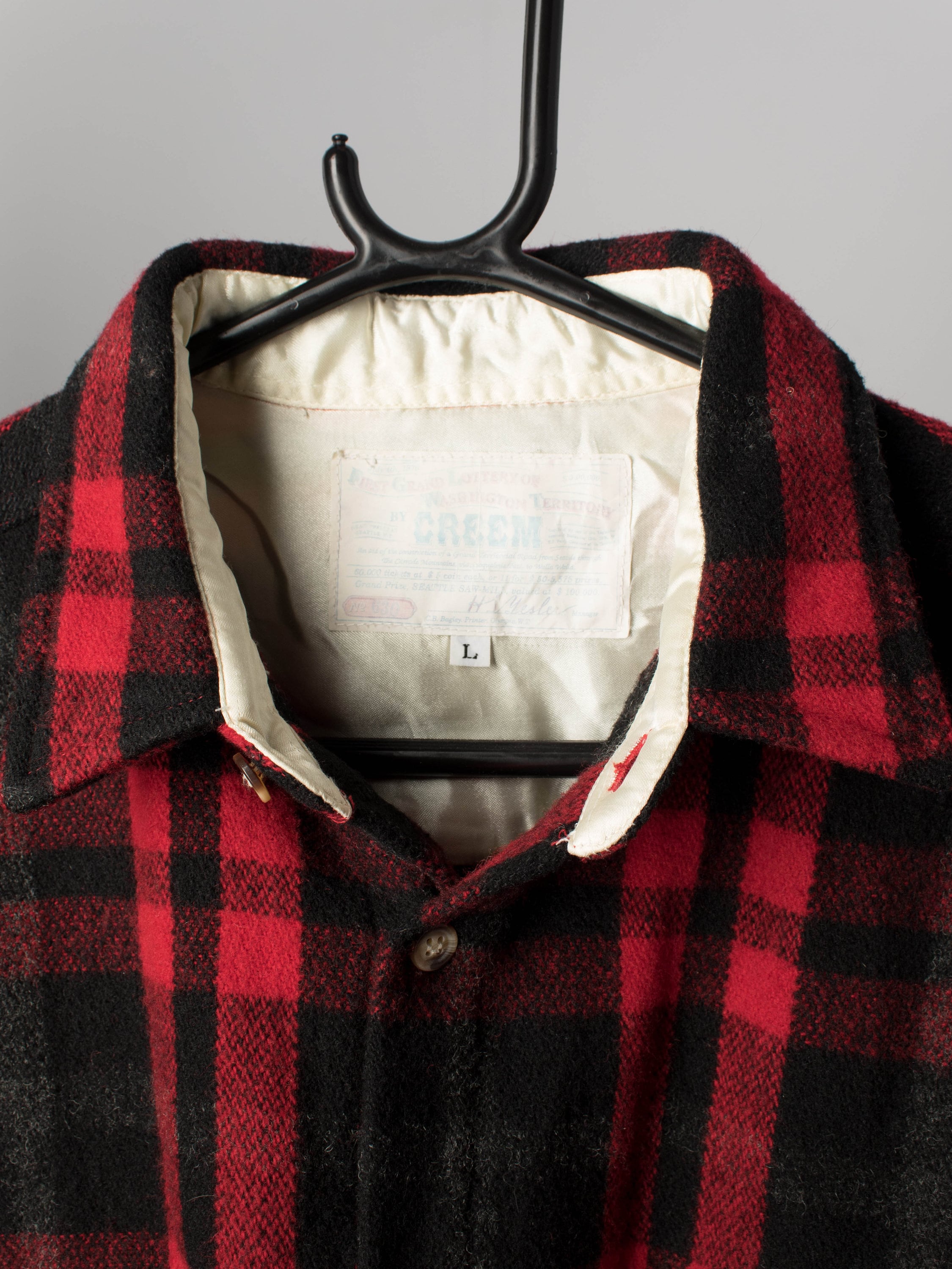 Controllo da Uomo Camicie di flanella spessa 100% cotone Work Casual Lumberjack Camicia M-XXL. 