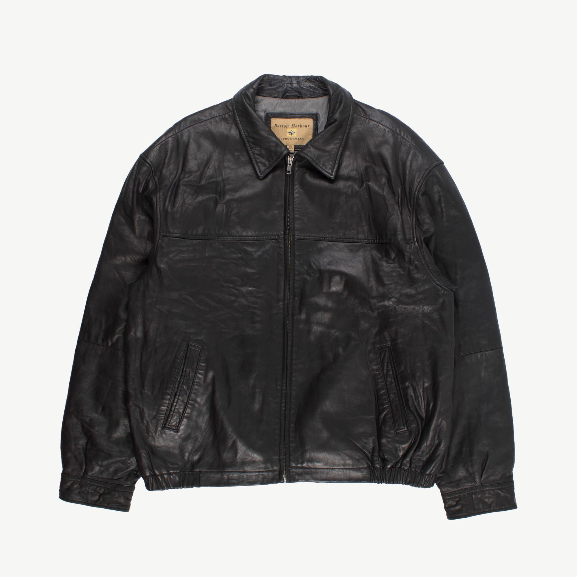 Boston Harbour Leather Jacket - Etsy