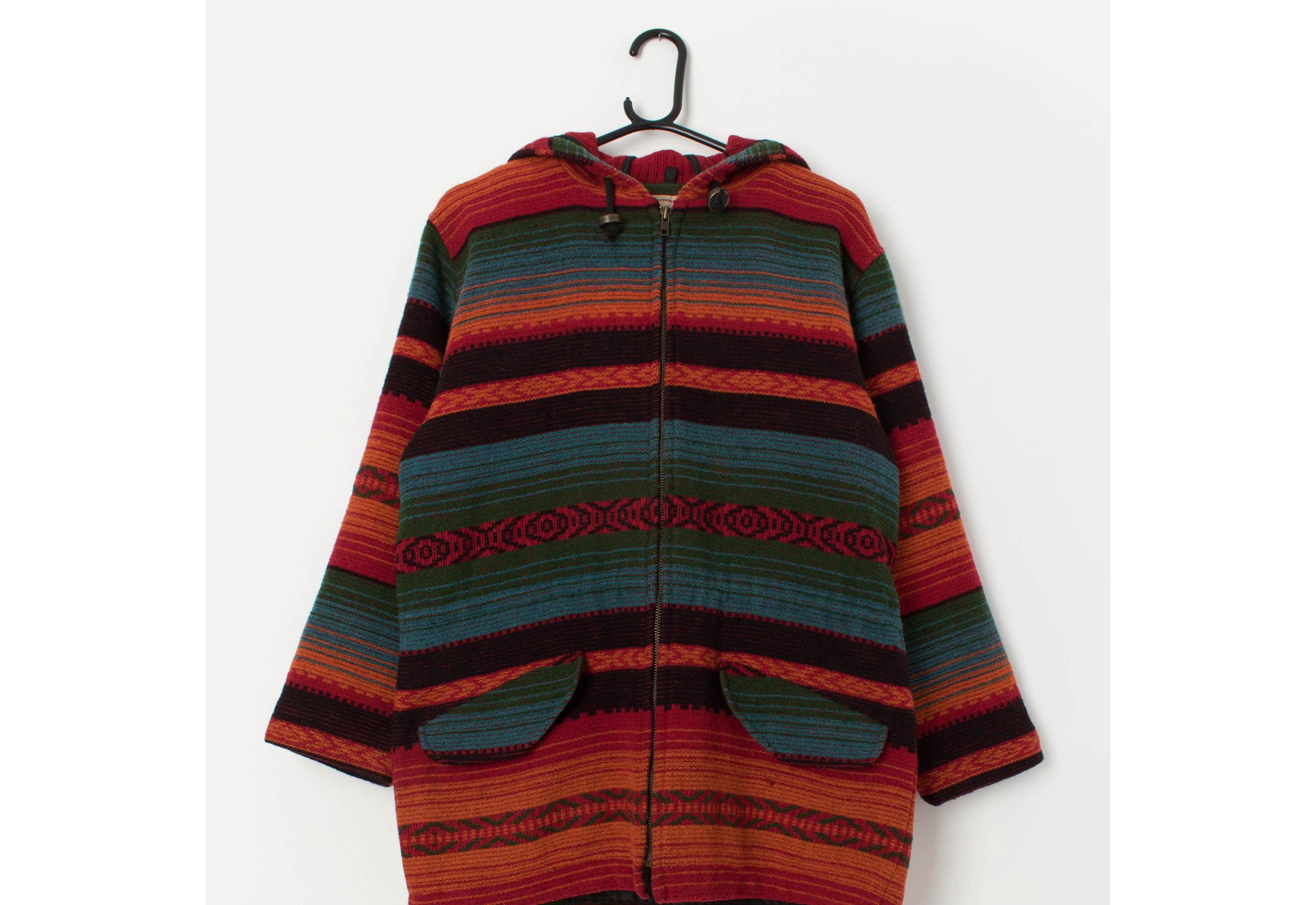 USA製 70's Vintage Woolrich Blanket JKT Vintage 1970's//woolrich Women's Hooded Winter Blanket Coat