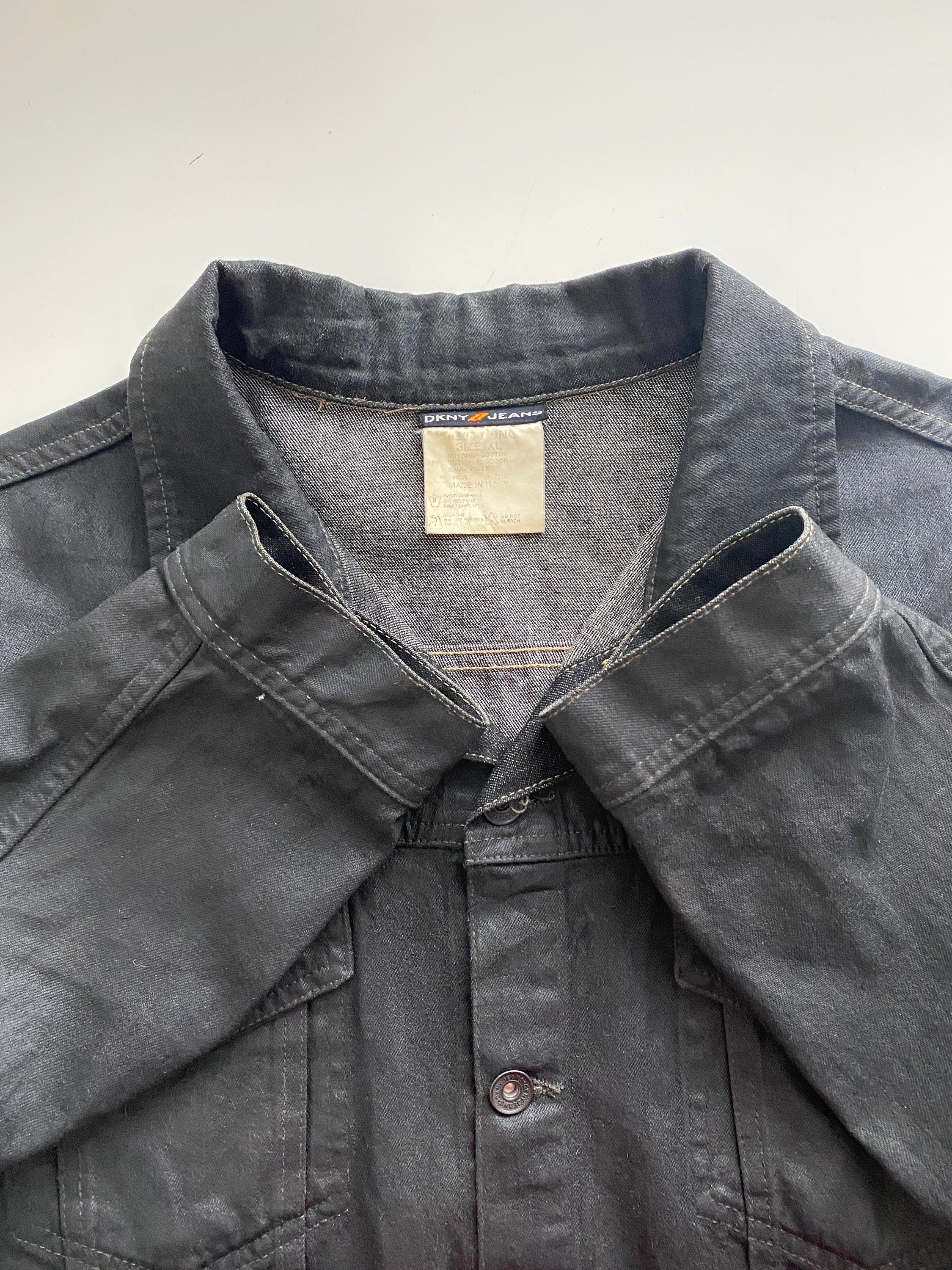 Denim Jacket With Logo Taping | DKNY